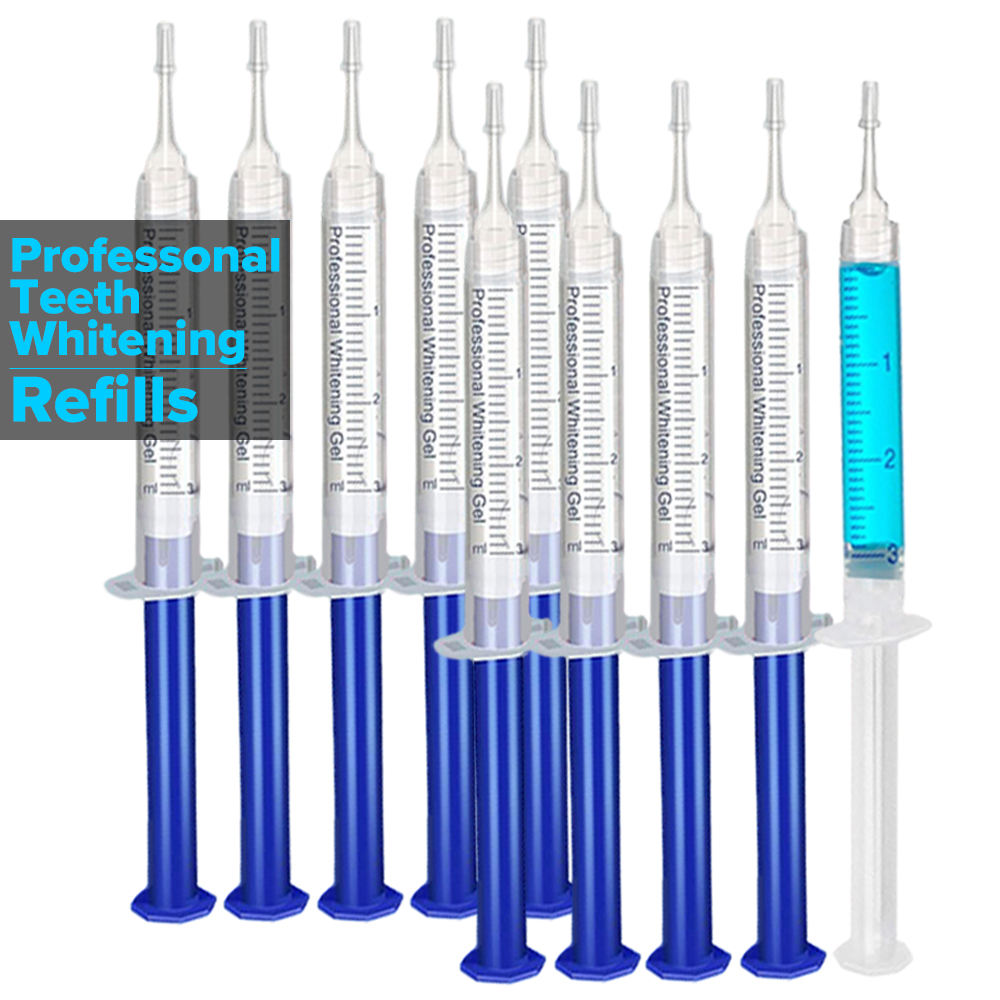 Teeth Whitening Gel Refills - Teeth Whitening Gel Refill Syringe Tooth