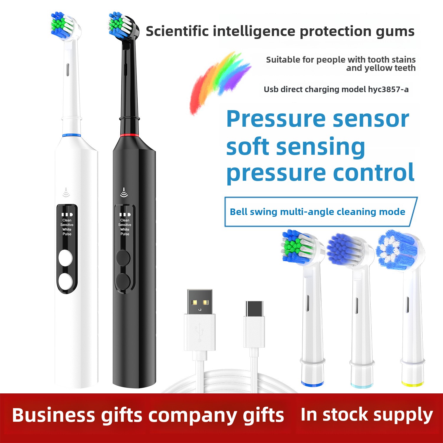 Wireless Rechargeable Fully Au - Electric Toothbrush Sonic recension och pris