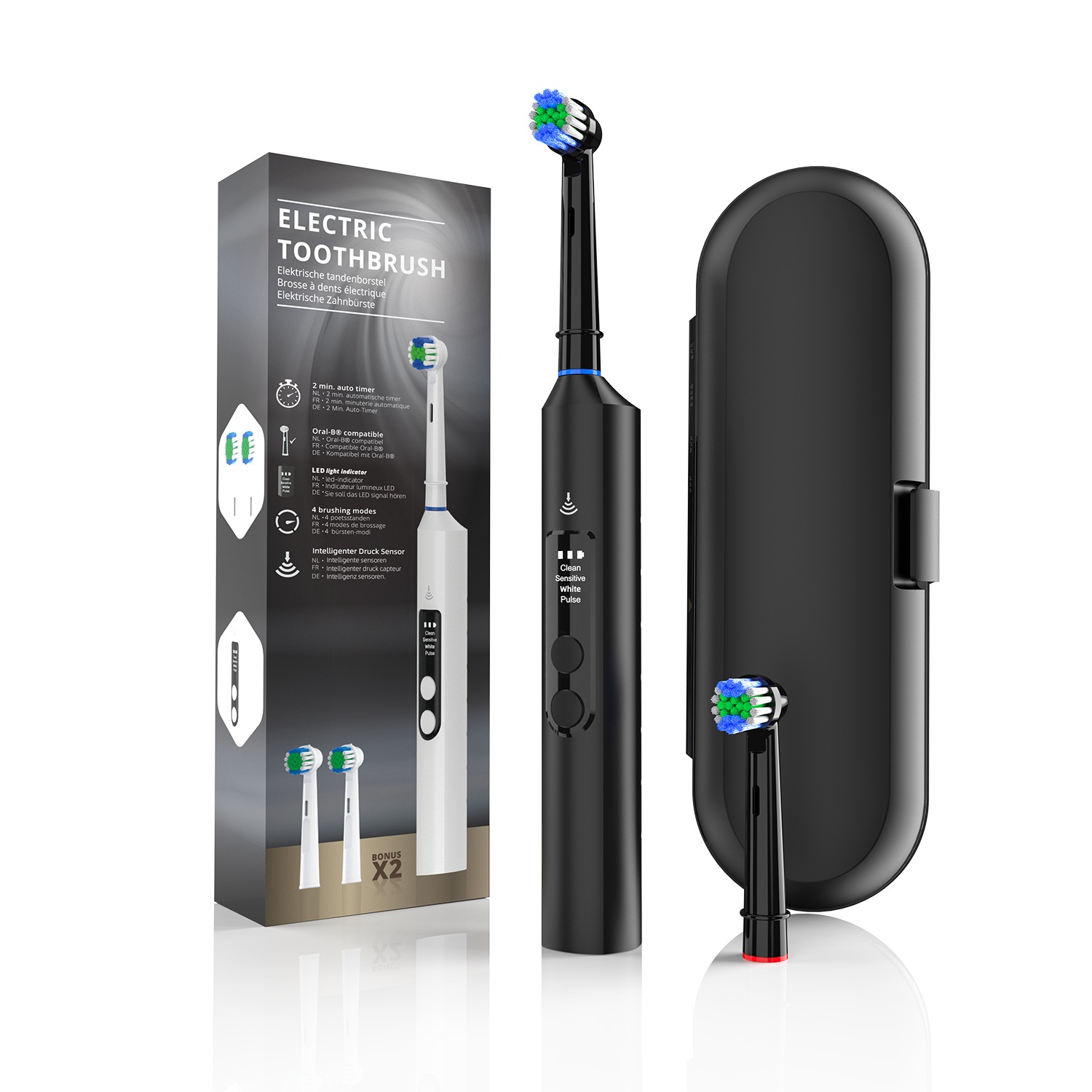 Wireless Rechargeable Fully Au - Electric Toothbrush Sonic recension och pris