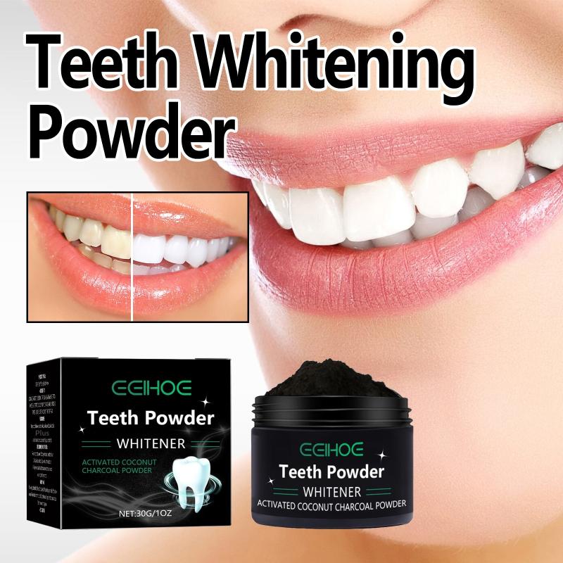 Teeth Whitening Powder Charcoa - Teeth Whitening Baking Soda recension och pris
