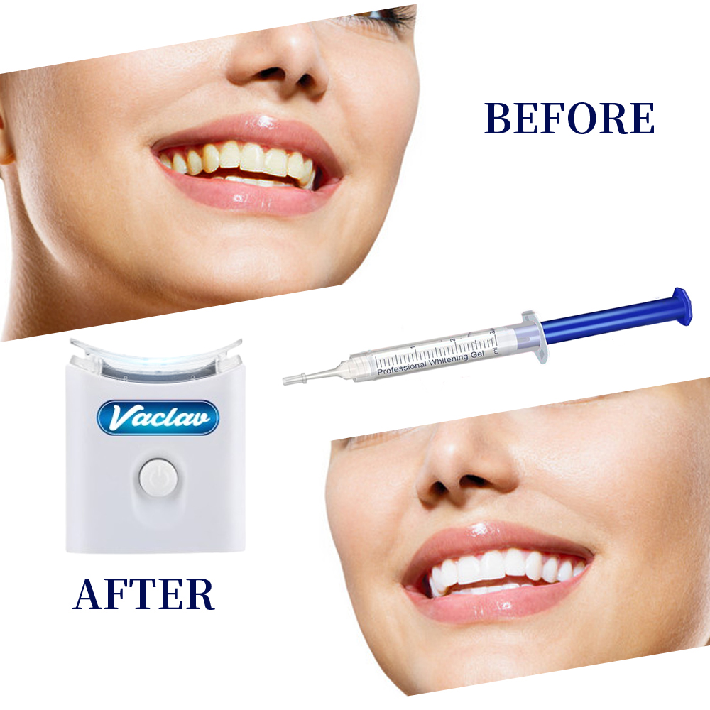 Mint Teeth Whitening Gel Syrin - Teeth Whitening Baking Soda recension och pris