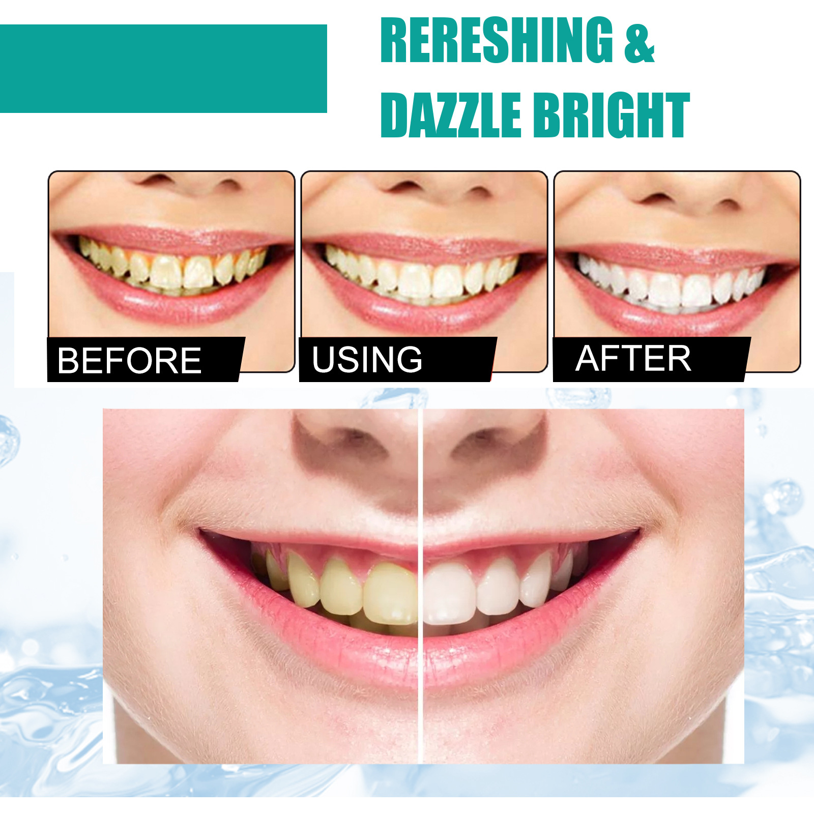 Mint Tooth Powder Fresh Breath - Teeth Whitening Powder recension och pris