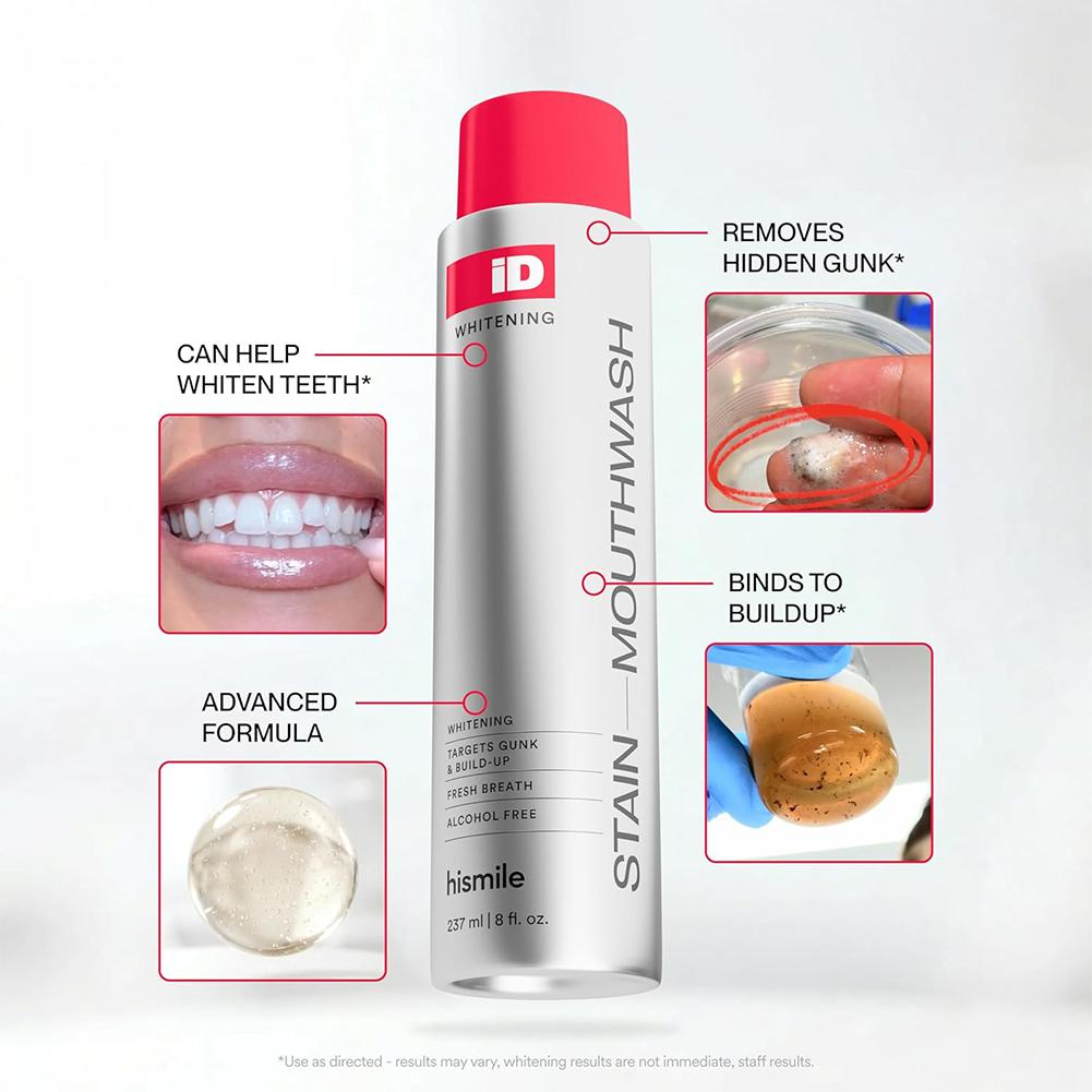Hismile Daily Oral Care - ID S - Teeth Whitening Strips Permanent recension och pris