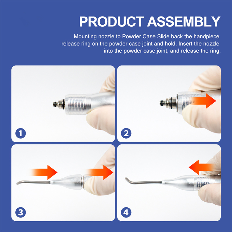 Dental Air Polisher Sandblasti - Colgate Whitening Teeth recension och pris