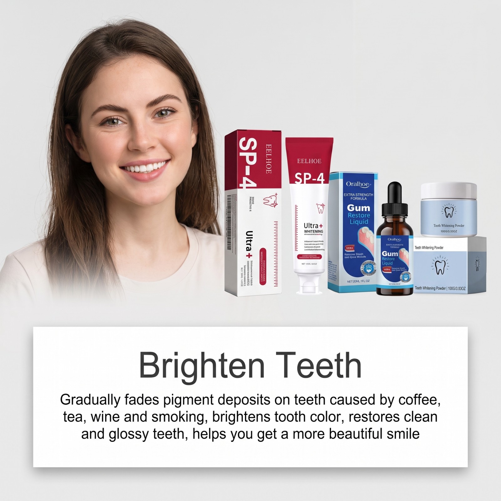 Oral Care Combo Set Whitening  - Teeth Whitening Gel recension och pris