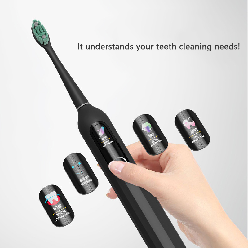 Sonic Vibration Electric Tooth - Electric Toothbrush Sonic recension och pris