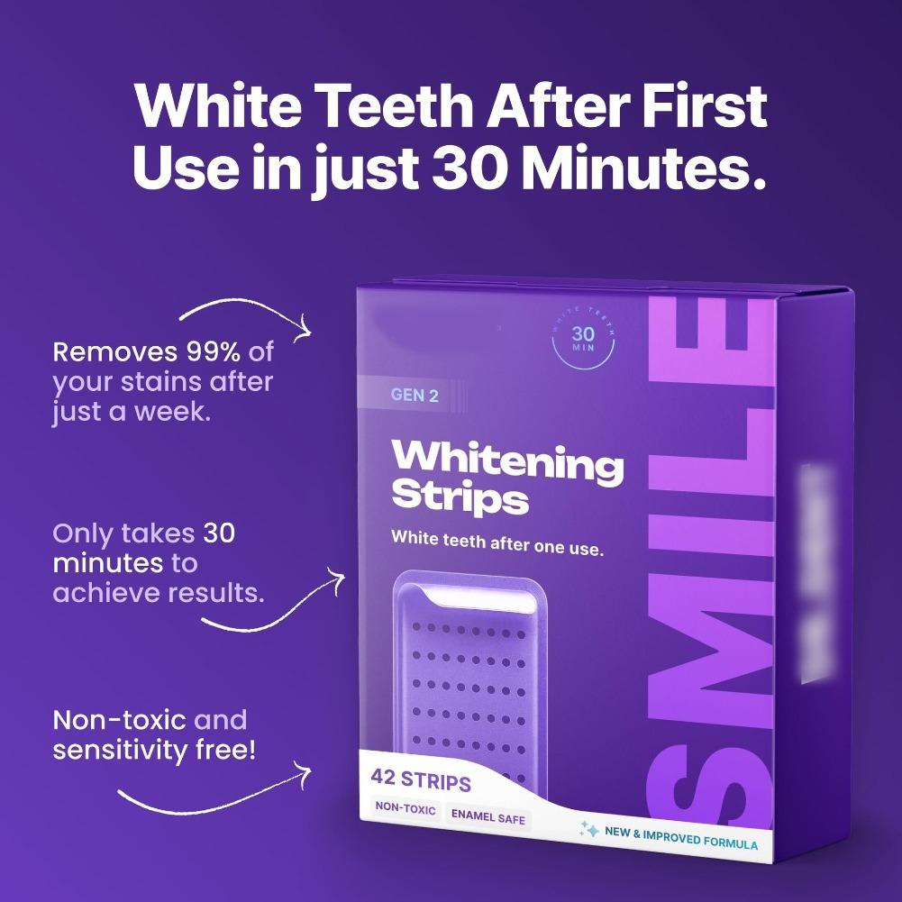 42 Pack Purple Teeth Whitening - Teeth Whitening Gel Refills recension och pris