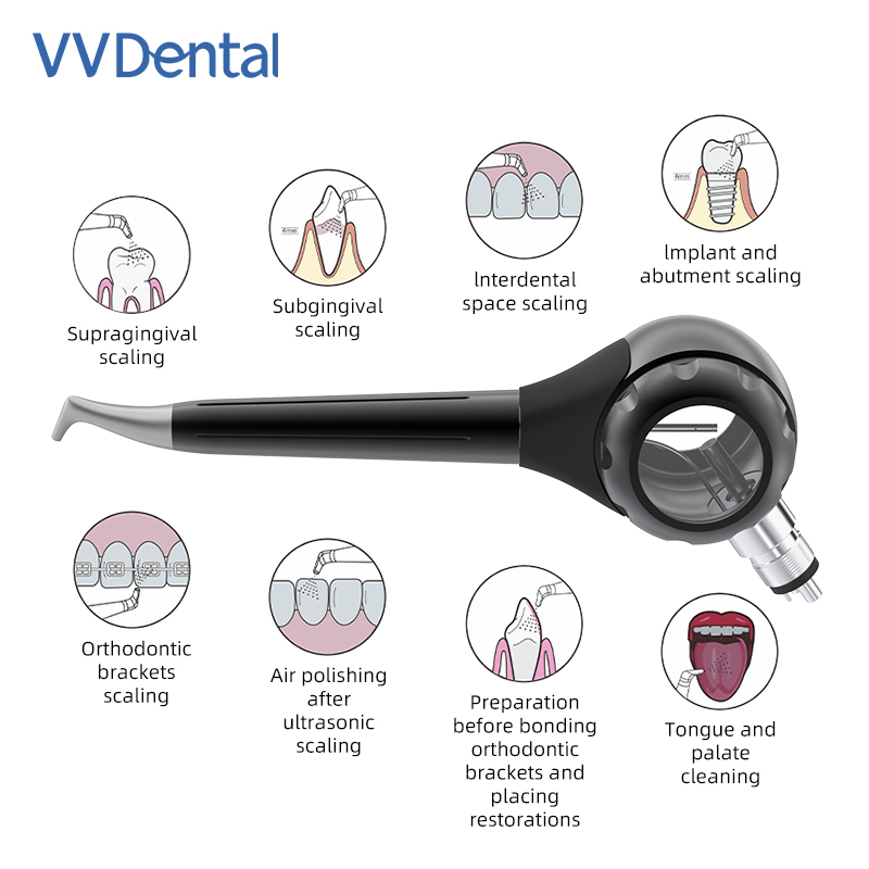 VVDental Air Polisher Jet Air  - Colgate Whitening Teeth recension och pris