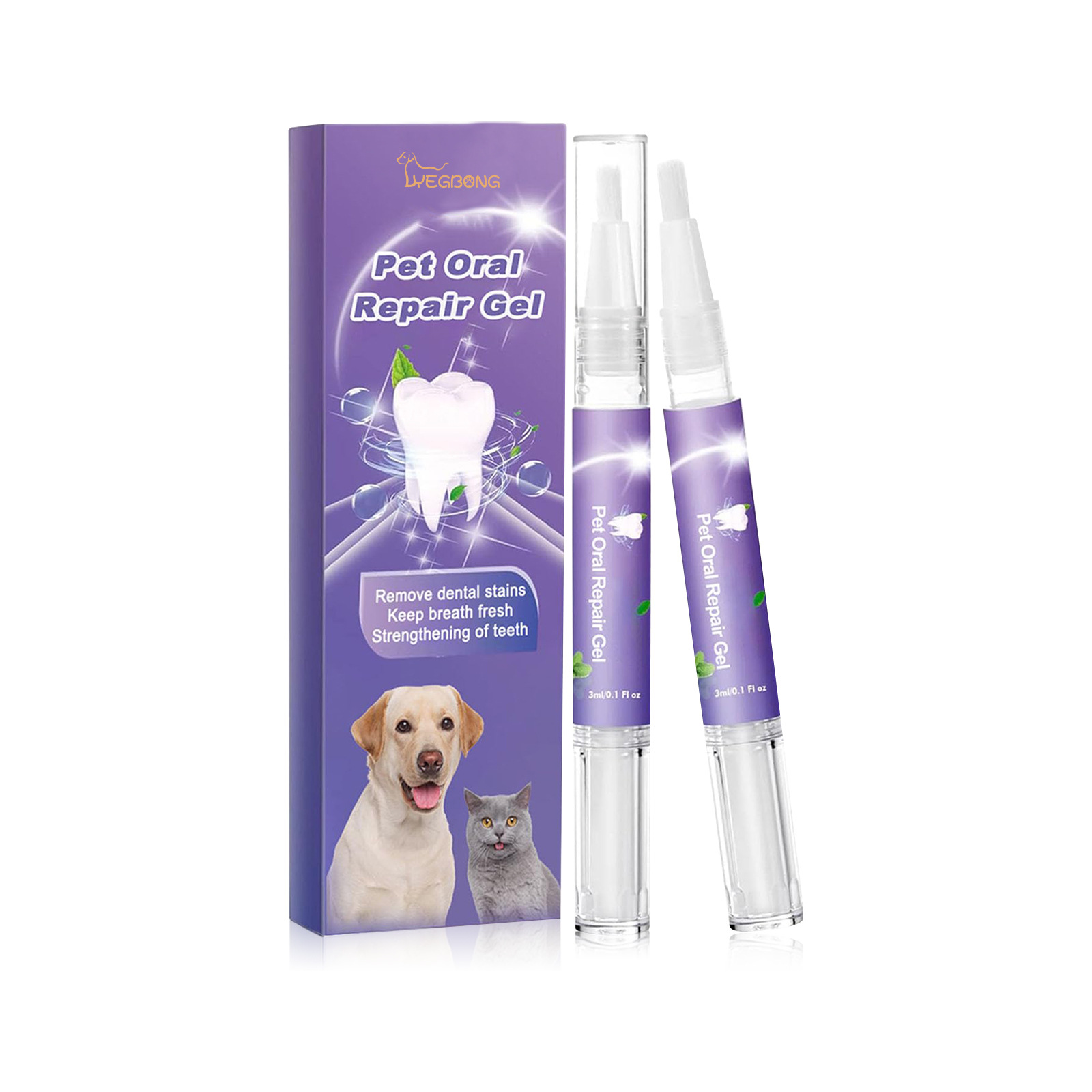 Pet Oral Repair Gel Puppy Tart - Teeth Whitening Gel recension och pris