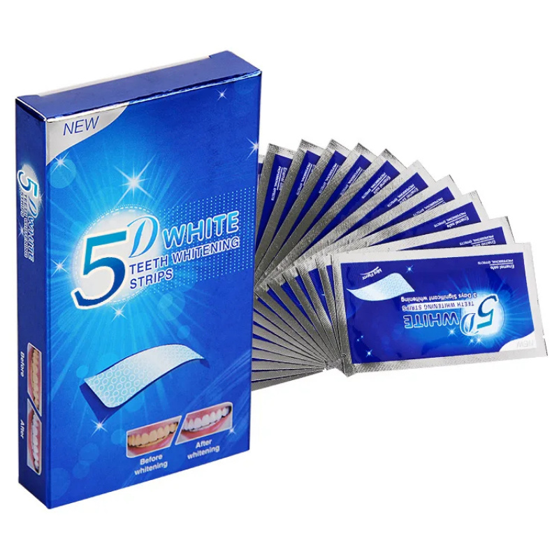 1-12pcs 5D Whitening Teeth Sti - Teeth Whitening Strips Permanent recension och pris