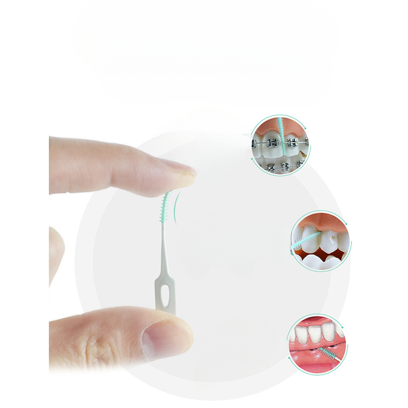 Silicone Interdental Tooth Bru - Teeth Whitening Gel recension och pris