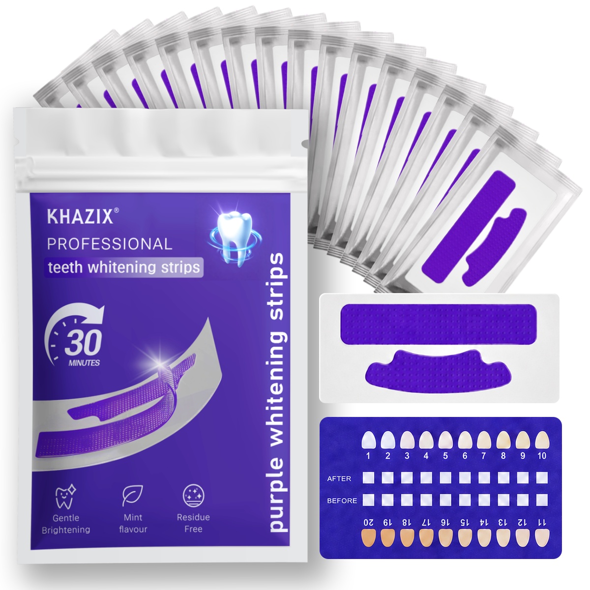 7PCS Teeth Whitening Strips fo - Teeth Whitening Strips Crest recension och pris