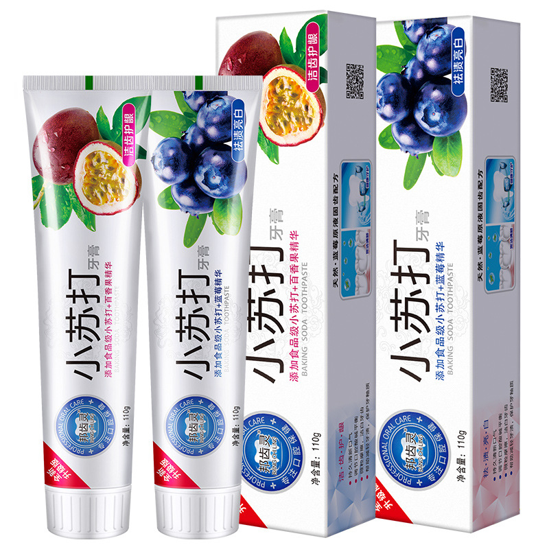 Fruit Flavor Baking Soda Tooth - Teeth Whitening Baking Soda recension och pris