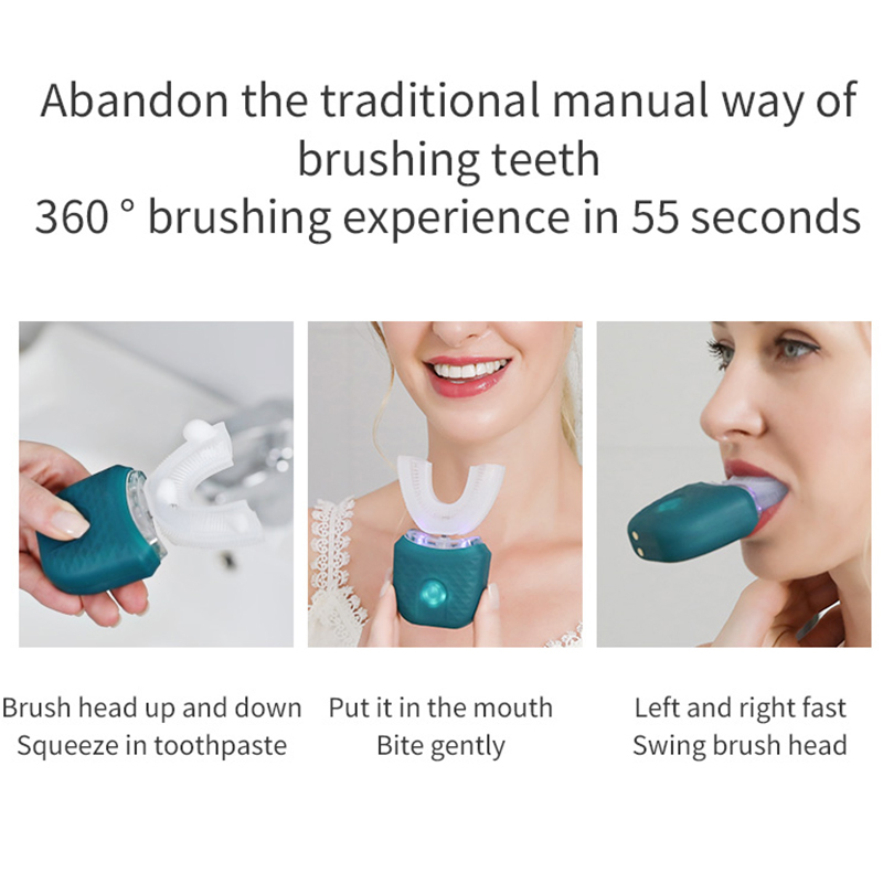 U-Shaped Electric Toothbrush A - Electric Toothbrush Sonic recension och pris