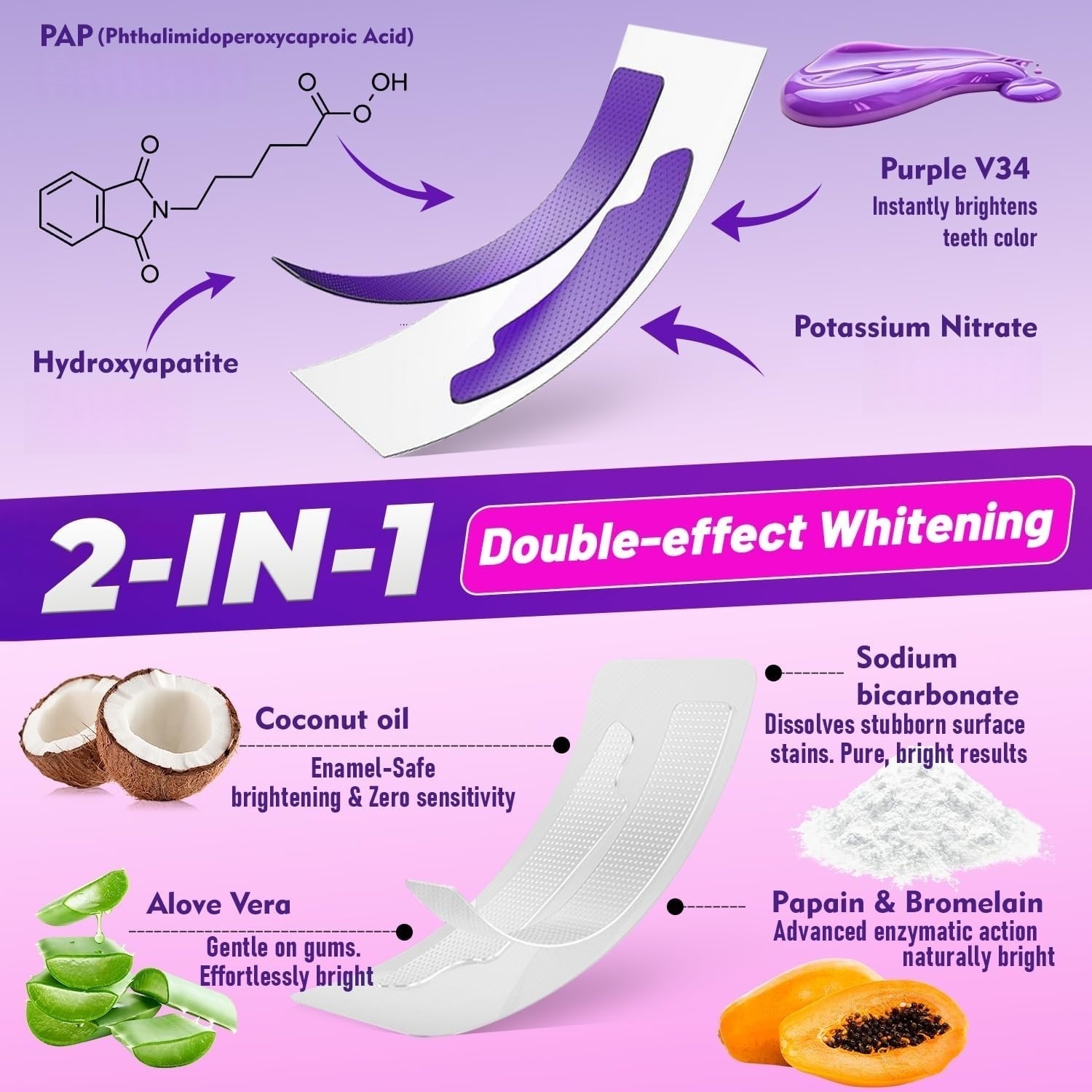 1/7 pairs Teeth Whitening Stri - Teeth Whitening Strips Crest recension och pris
