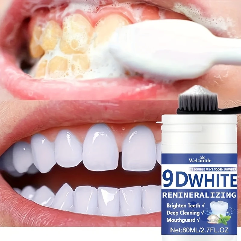 9D White Remineralizing Hydrox - Teeth Whitening Powder recension och pris