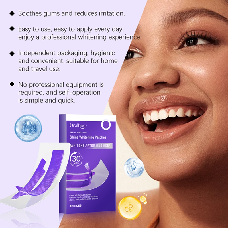 Purple Teeth Whitening Strips  - Teeth Whitening Strips Crest recension och pris