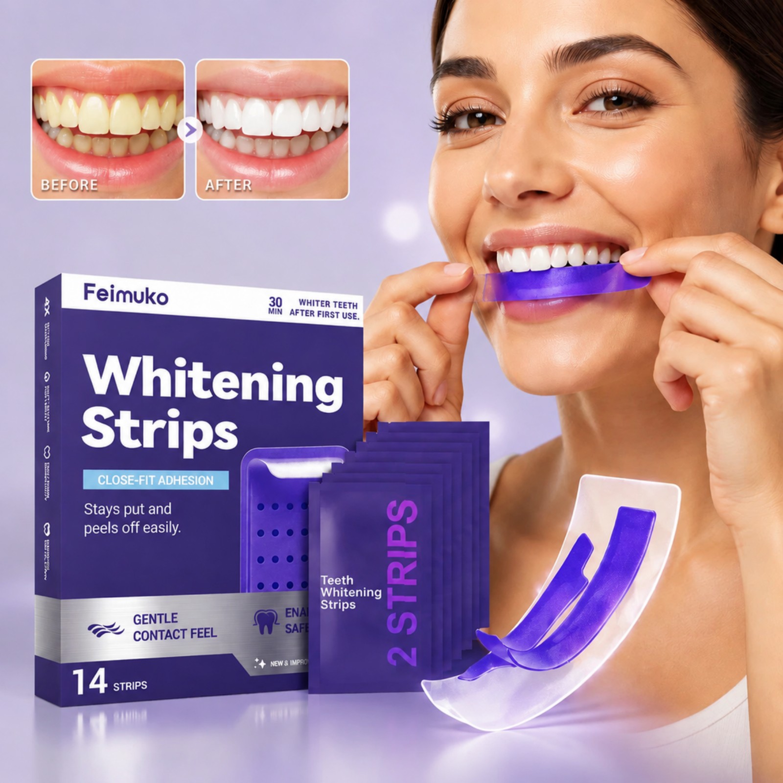 7pcs Premium Purple Whitening  - Teeth Whitening Gel Refills recension och pris