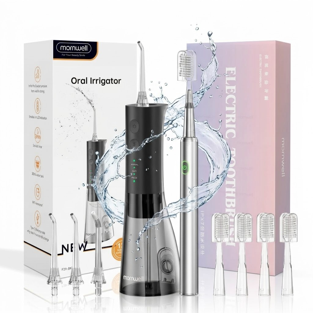 Water Flosser with Electric To - Electric Toothbrush Sonic recension och pris