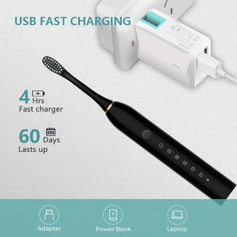 Sonic Electric Toothbrush IPX7 - Electric Toothbrush Sonic recension och pris