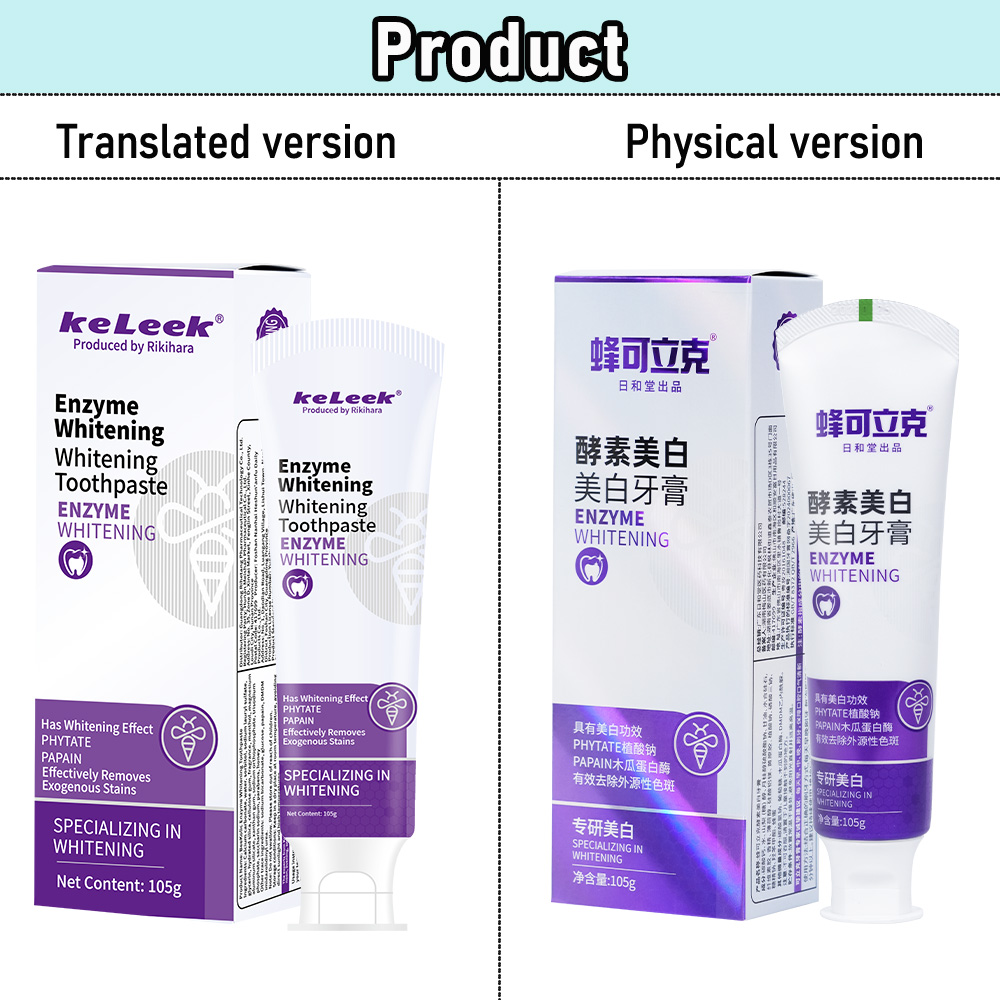 KeLeek Enzyme Whitening Toothp - Teeth Whitening Enzymes recension och pris