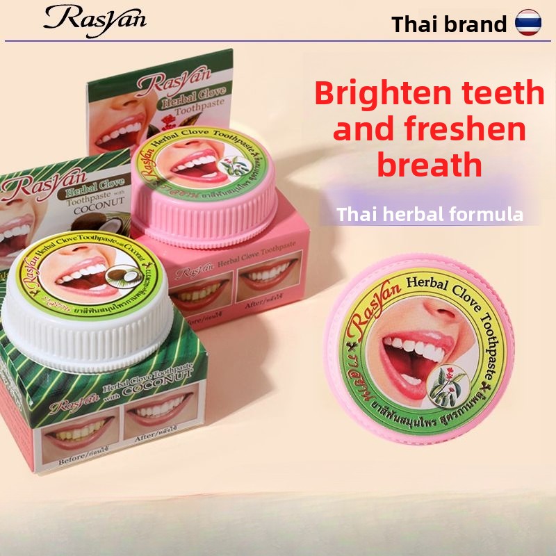 Thai Clove/coconut Tooth Powde - Teeth Whitening Powder recension och pris